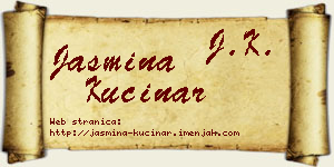 Jasmina Kučinar vizit kartica